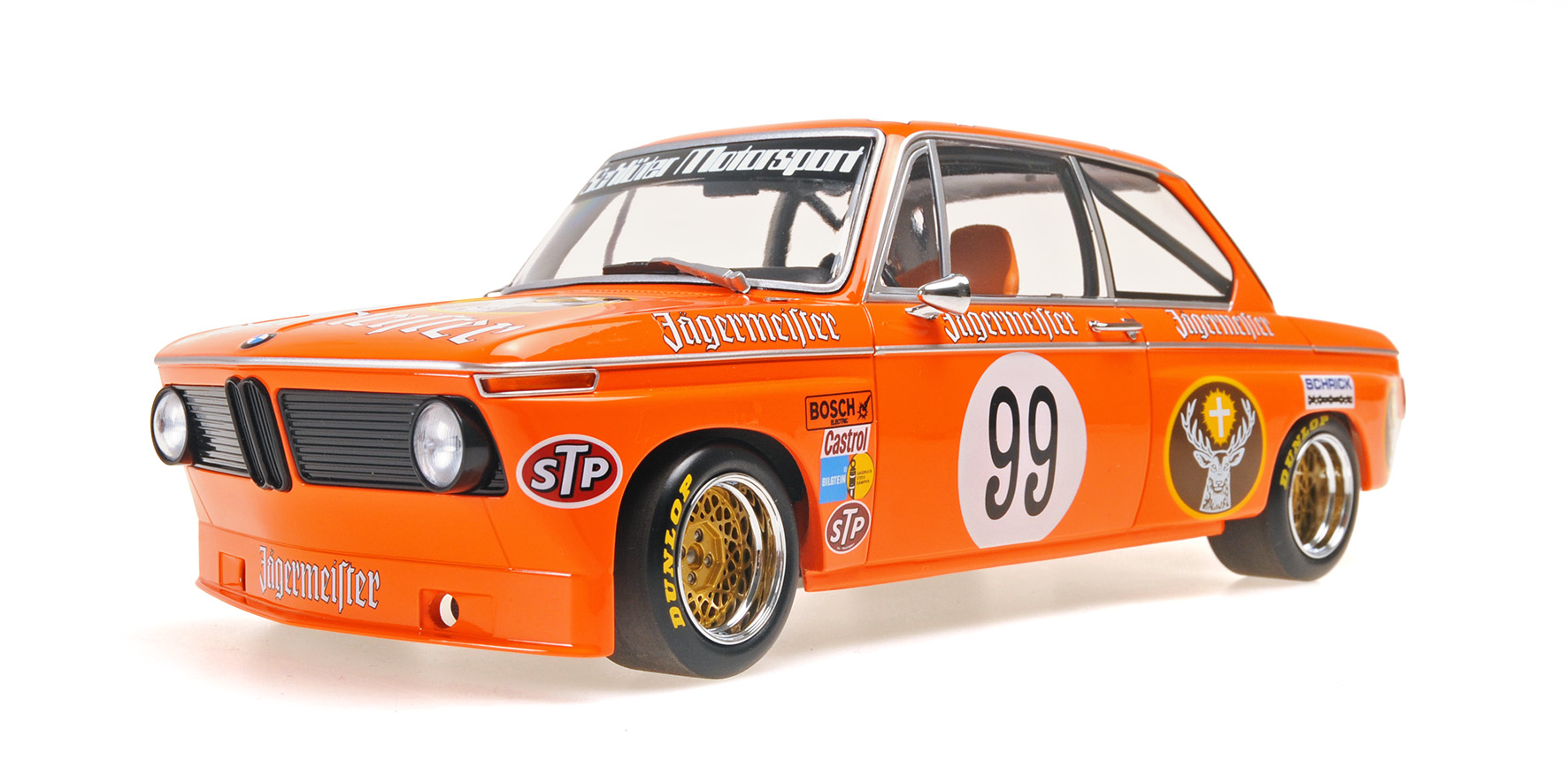 BMW 2002 - SCHLÜTER MOTORSPORT - HELMUT KELLENERS - FLUGPLATZ RENNEN MAINZ-FINTHEN DRM 1974 3.PLACE DIVISION 2