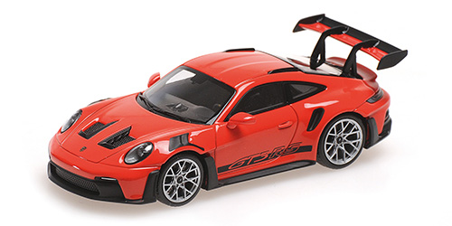 PORSCHE 911 (992) GT3 RS - 2024 - RED W/SILVER WHEELS + BLACK DECOR