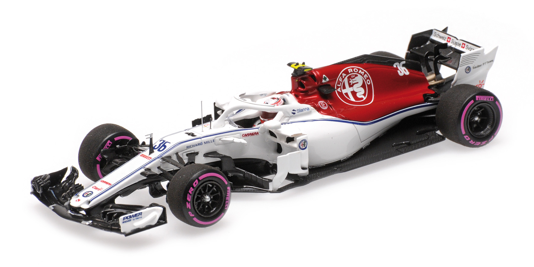 ALFA ROMEO SAUBER F1 TEAM FERRARI C37 - ANTONIO GIOVINAZZI  - TESTING ABU DHABI GP - 2018
