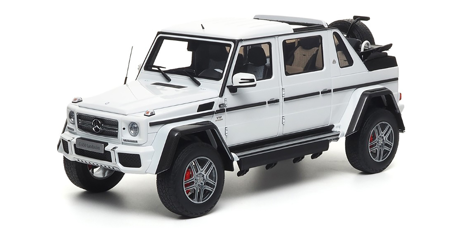 MERCEDES-MAYBACH-G650 LANDAULET (W463) - 2017 - MYSTIC WHITE METALLIC