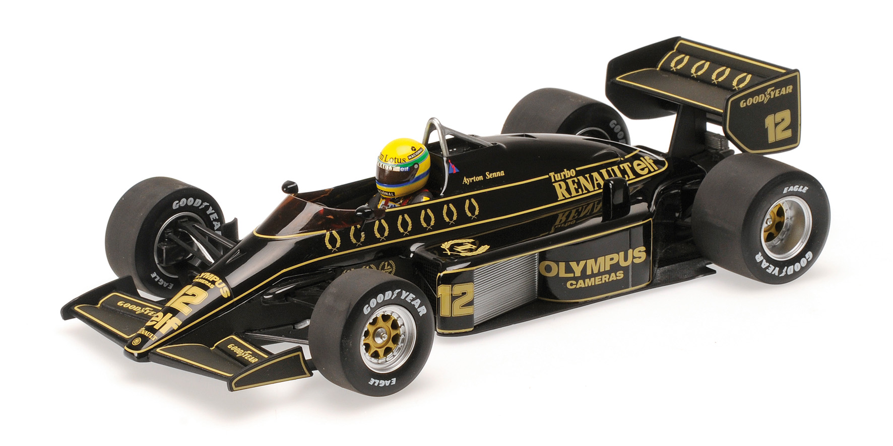 LOTUS RENAULT 97T - AYRTON SENNA - 1985
