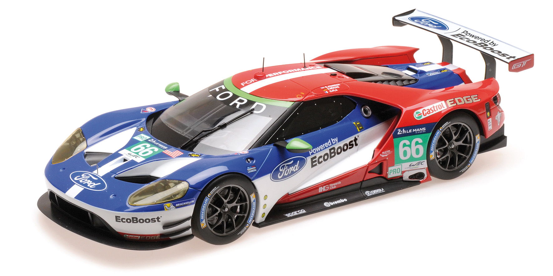 FORD GT - CHIP GANASSI RACING UK - PLA/MÜCKE/JOHNSON - 24H LE MANS 2016