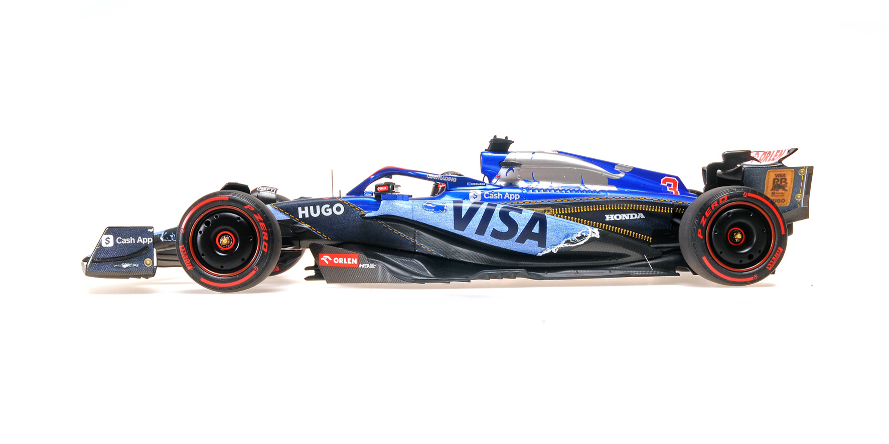VISA CASH RB FORMULA ONE TEAM VCARB 01 - DANIEL RICCIARDO - FINAL RACE SINGAPORE GP 2024