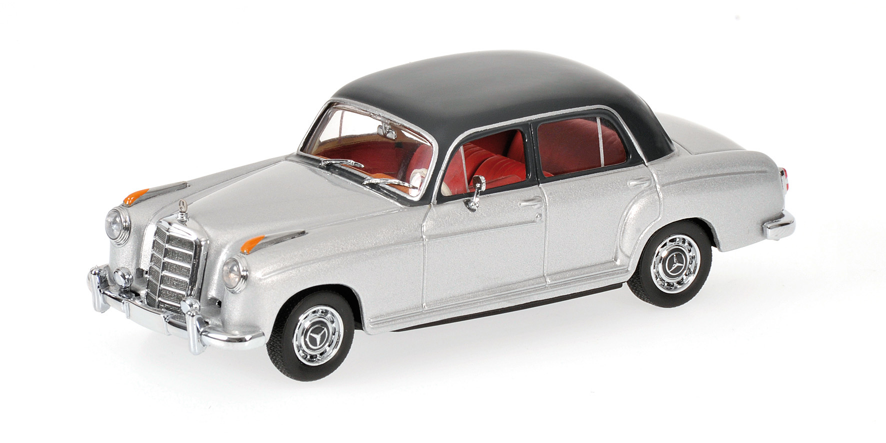 MERCEDES-BENZ 220 S (W 180) - 1956 - SILVER