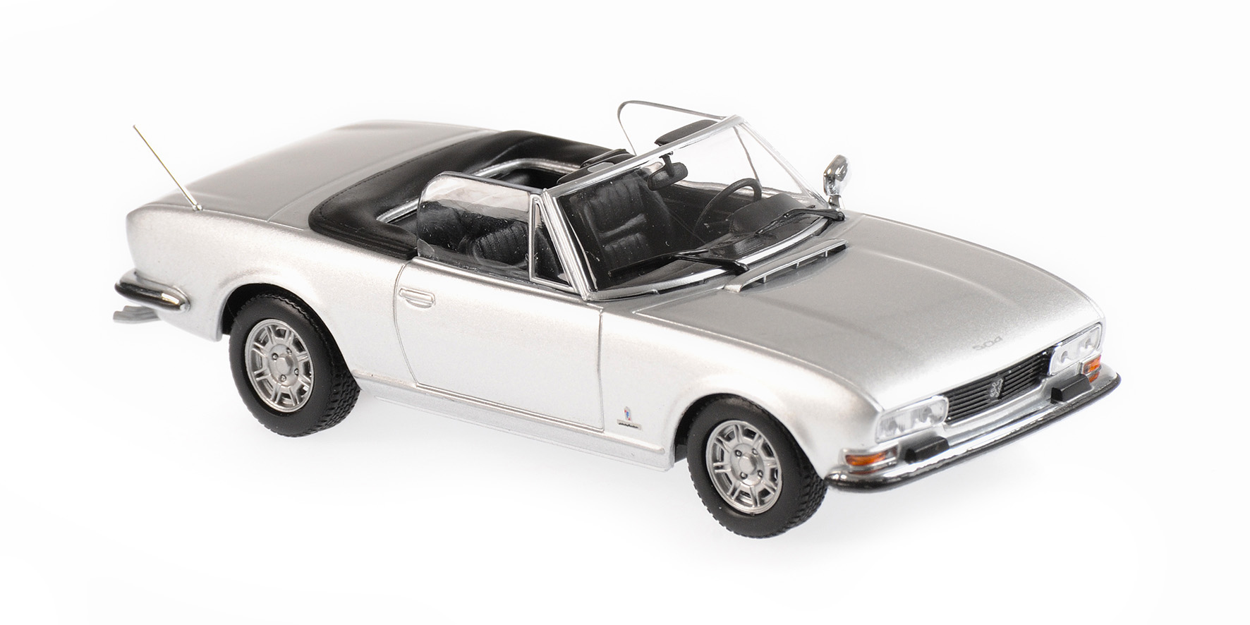 PEUGEOT 504 CABRIOLET - 1977 - SILVER METALLIC