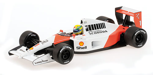 MCLAREN HONDA MP4/6 - AYRTON SENNA - W/JEAN ALESI RIDING - MEXICO GP 1991