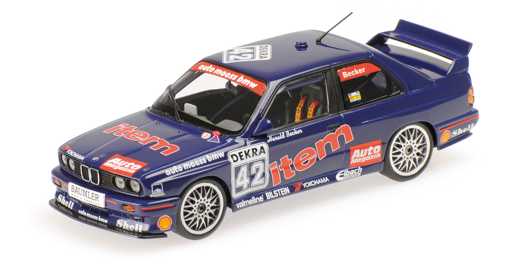 BMW M3 - 'ITEM' - MAAS-BMW - HARALD BECKER - DTM - 1992