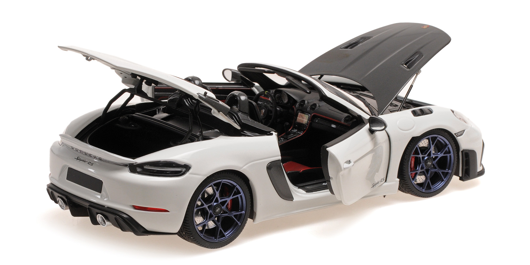 PORSCHE SPYDER RS - 2024 - WHITE W/ WEISSACH PACKAGE