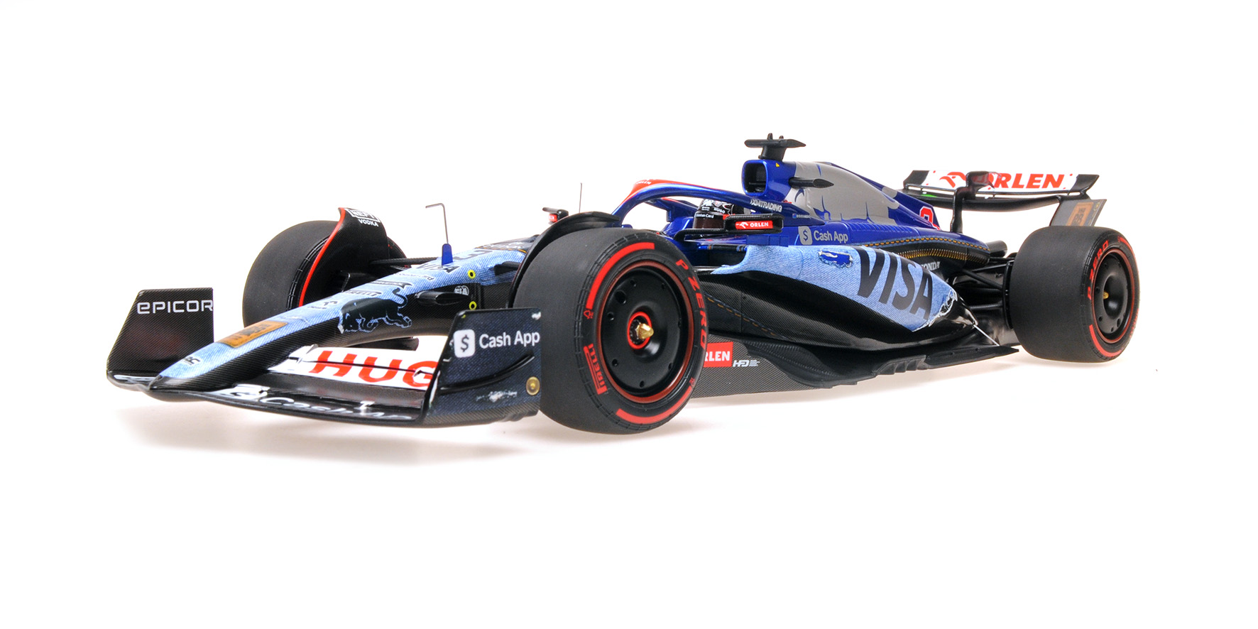 VISA CASH RB FORMULA ONE TEAM VCARB 01 - DANIEL RICCIARDO - FINAL RACE SINGAPORE GP 2024