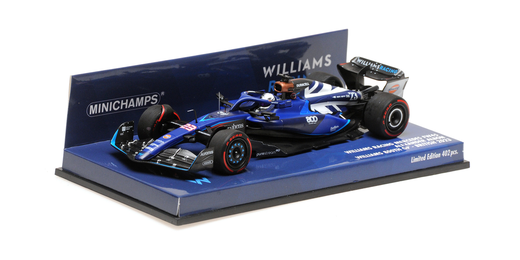 WILLIAMS RACING FW45 - ALEXANDER ALBON - WILLIAMS 800TH GP - BRITISH GP 2023