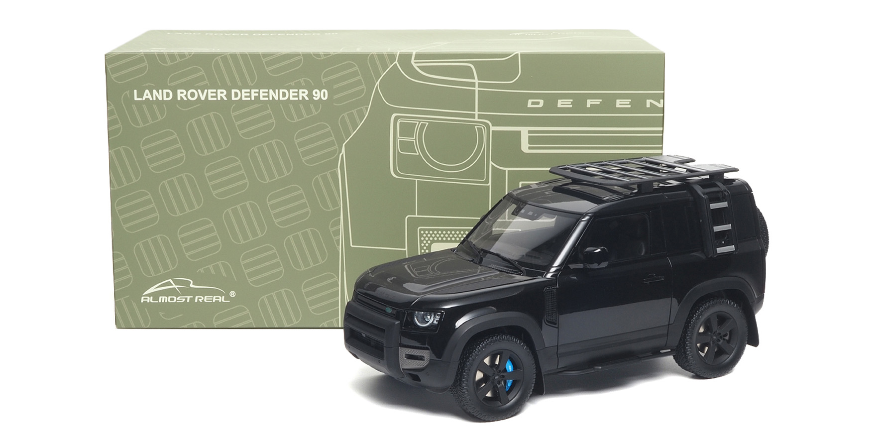 LAND ROVER DEFENDER 90 - 2020 - SANTORINI BLACK