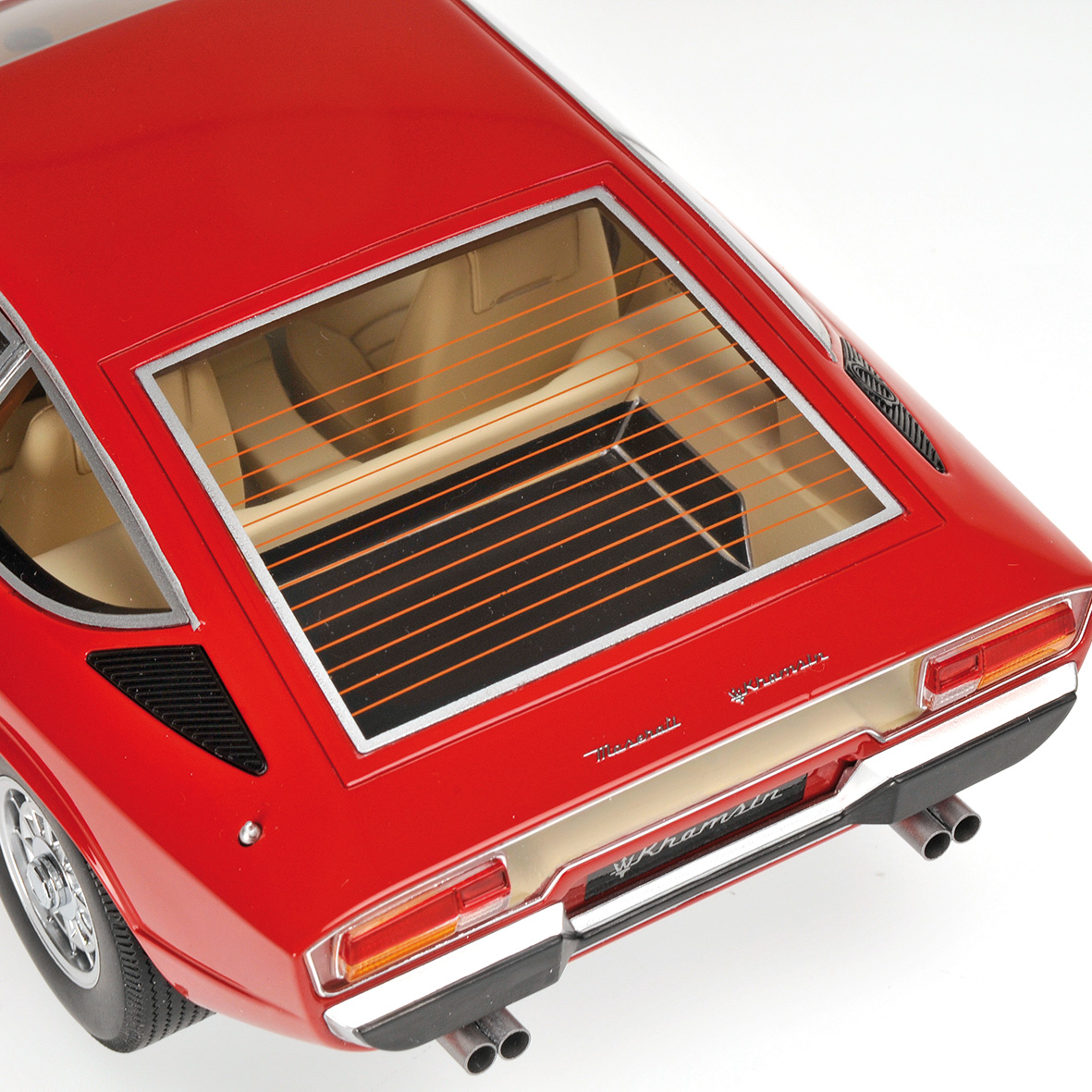 MASERATI KHAMSIN - 1977 - RED