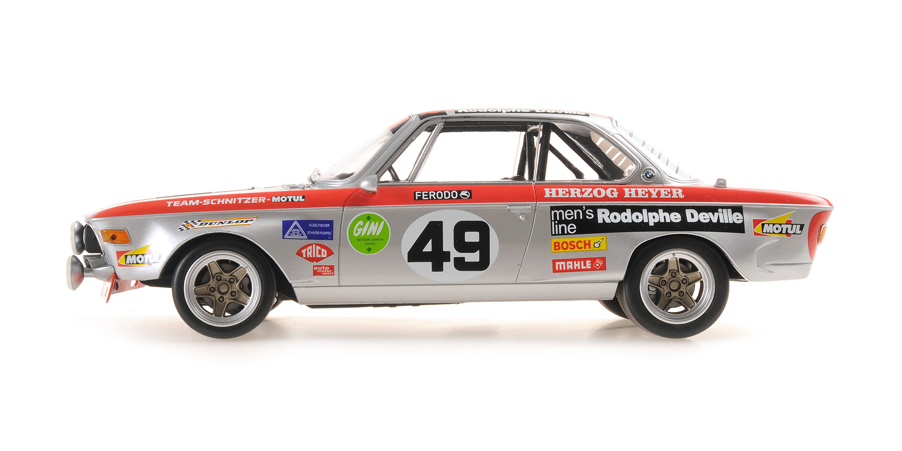 BMW 2800 CS - TEAM SCHNITZER-MOTUL - HERZOG/HEYER - 24H LE MANS 1972
