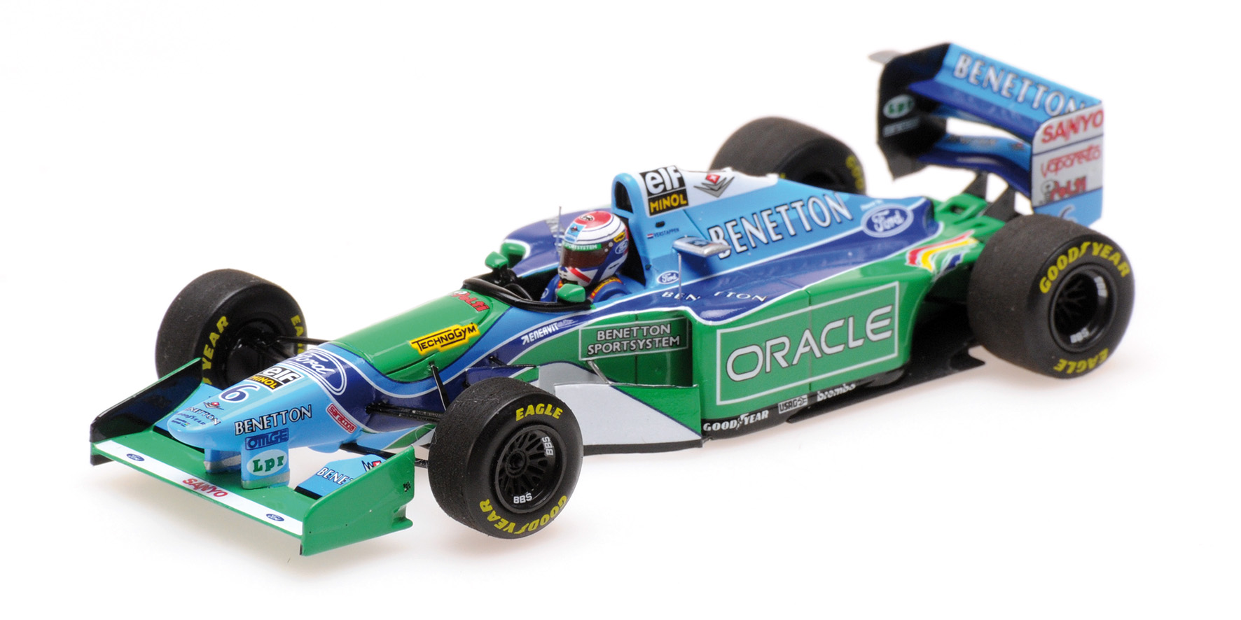 BENETTON FORD B194 - JOS VERSTAPPEN - BRITISH GP 1994