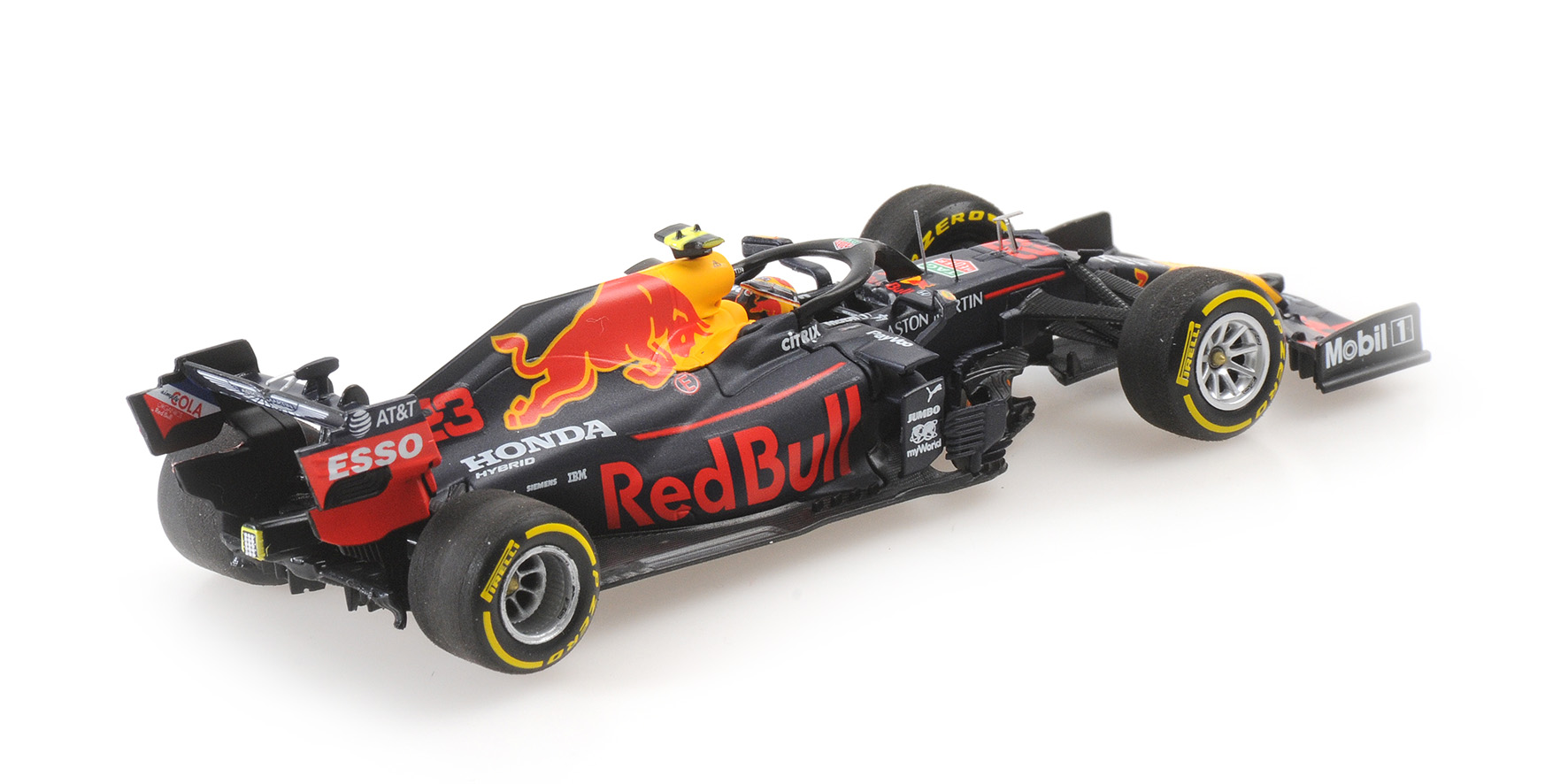 ASTON MARTIN RED BULL RACING RB16 - ALEXANDER ALBON - 4TH PLACE STYRIAN GP 2020