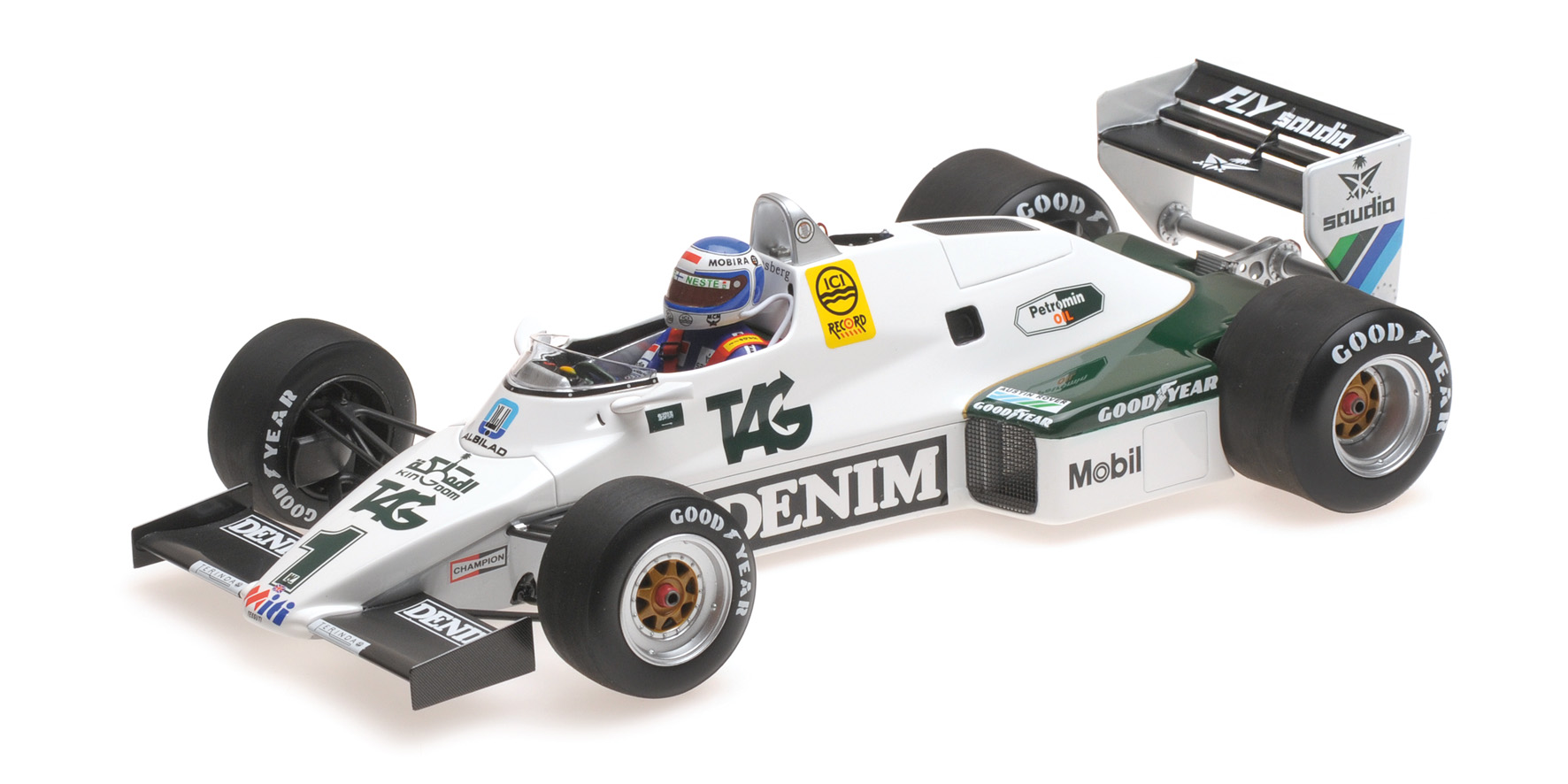 WILLIAMS FORD FW08C - KEKE ROSBERG - 1983
