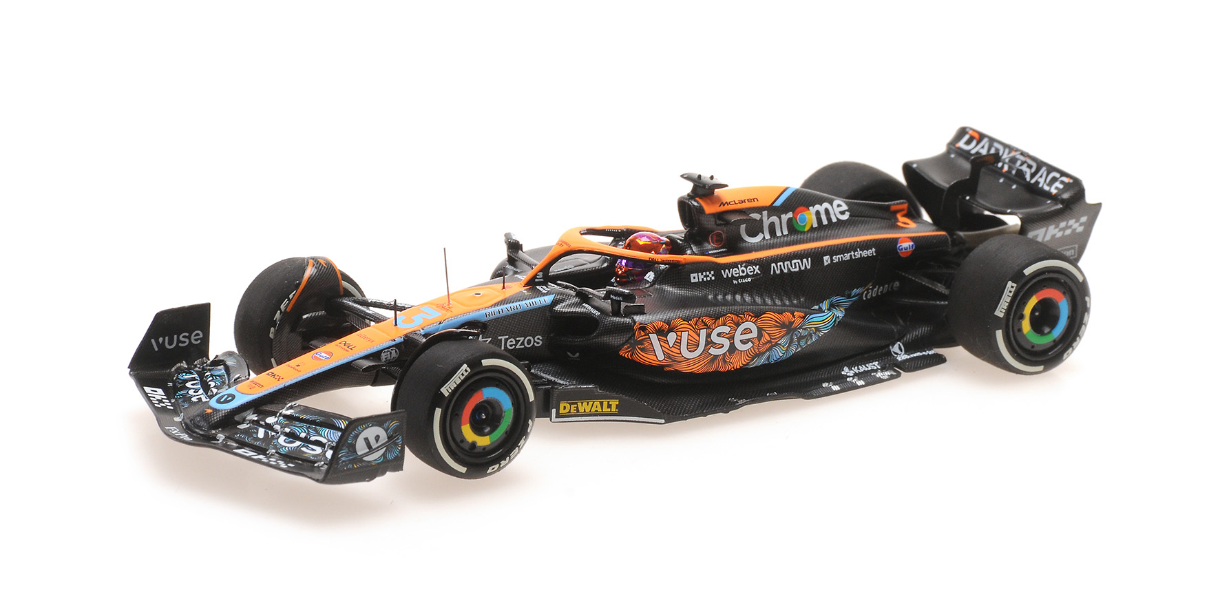 MCLAREN F1 TEAM MCL36 - DANIEL RICCIARDO - ABU DHABI GP 2022