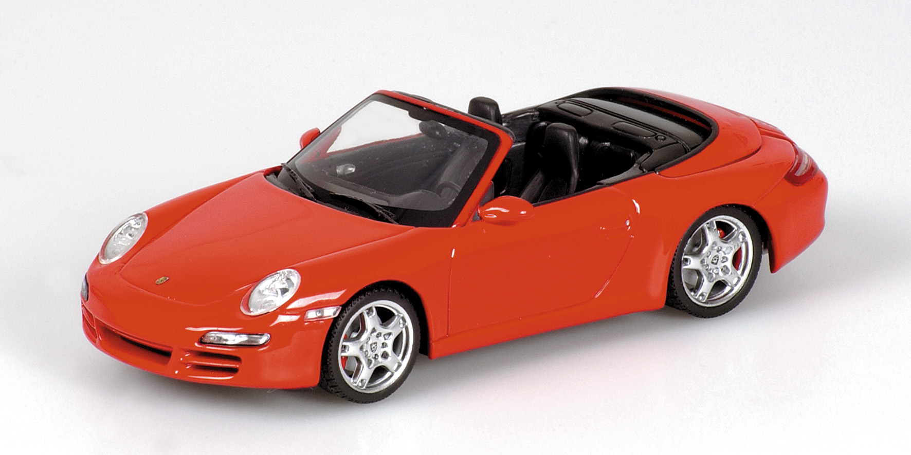 PORSCHE 911 CARRERA S CABRIOLET - 2005 - RED