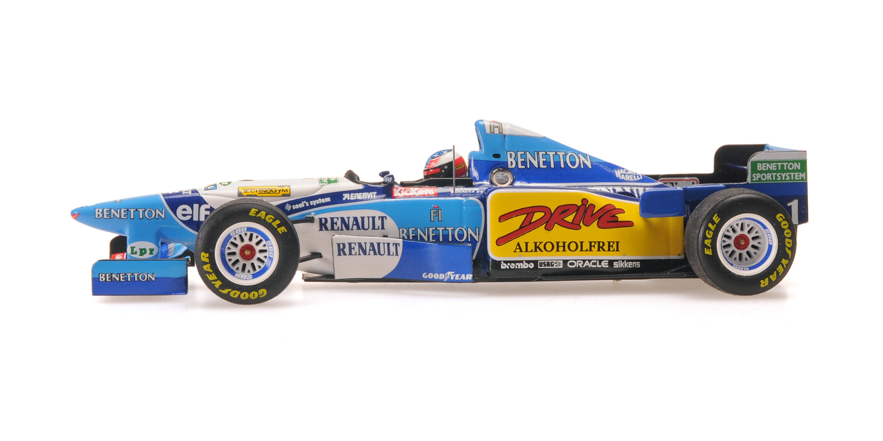 BENETTON RENAULT B195 - MICHAEL SCHUMACHER - WINNER FRENCH GP 1995