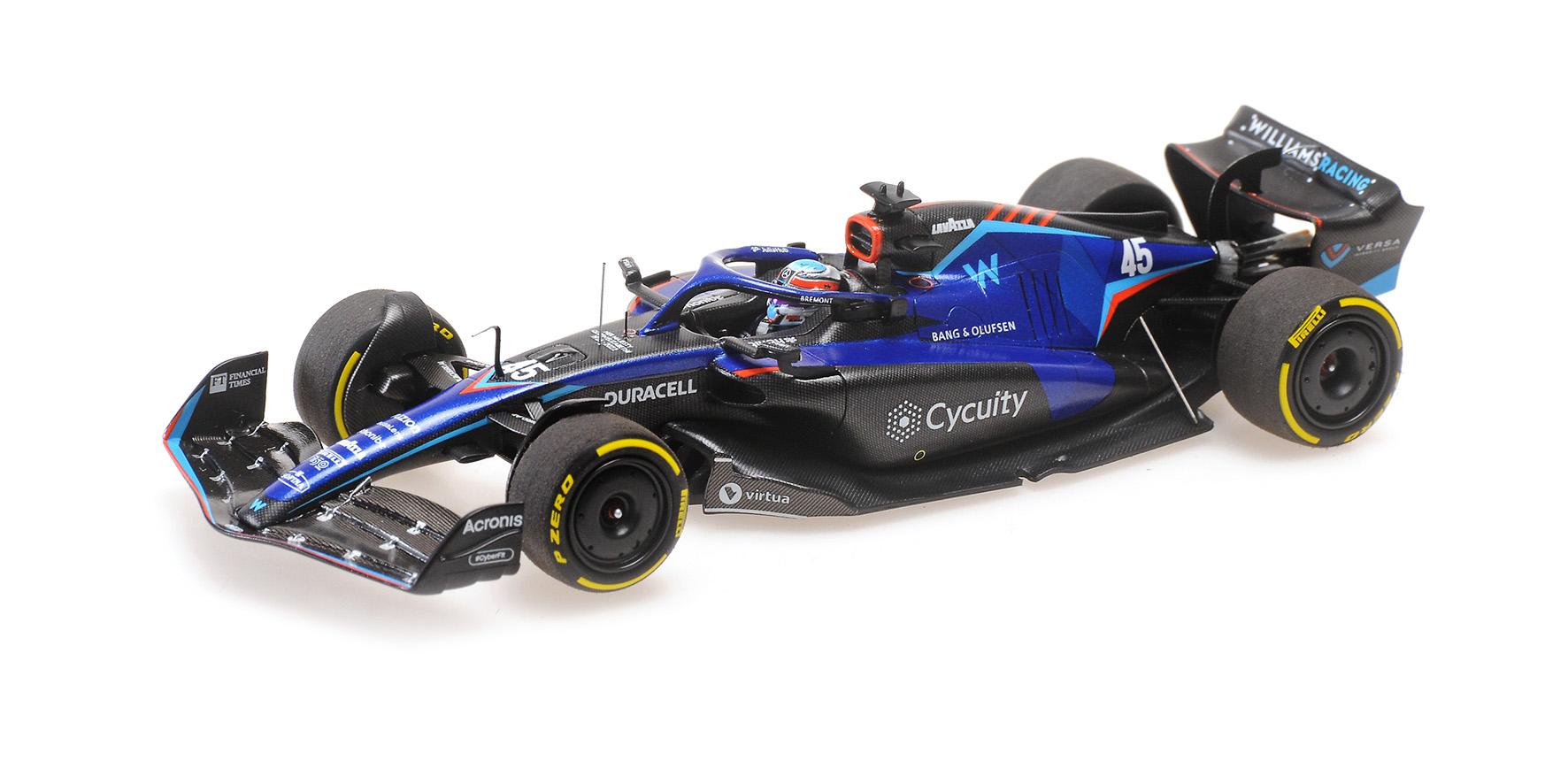 WILLIAMS RACING FW44 - NYCK DE VRIES - ITALIAN GP 2022