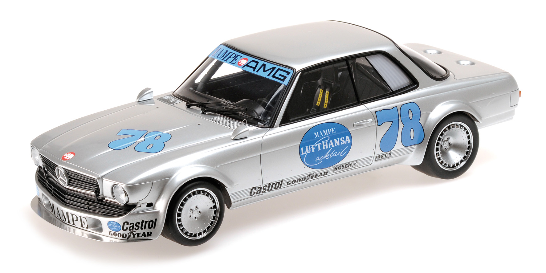 MERCEDES-BENZ 450 SLC - TOURENWAGEN EM - HEYER/SCHICKENTANZ - 4H MONZA 1978