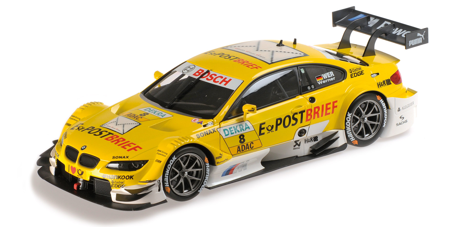 BMW M3 DTM - 'EPOST BRIEF' - BMW TEAM SCHNITZER - DIRK WERNER - DTM 2012