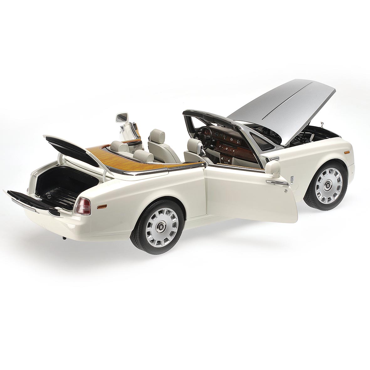 ROLLS ROYCE PHANTOM DROPHEAD COUPE SERIES II - ENGLISH WHITE (08641EW)