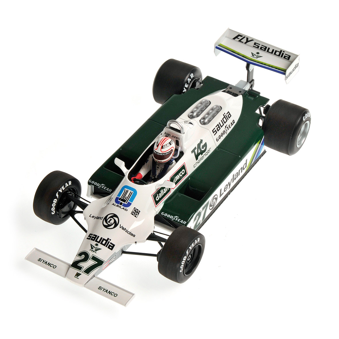 WILLIAMS FORD FW07B - ALAN JONES - WORLD CHAMPION 1980