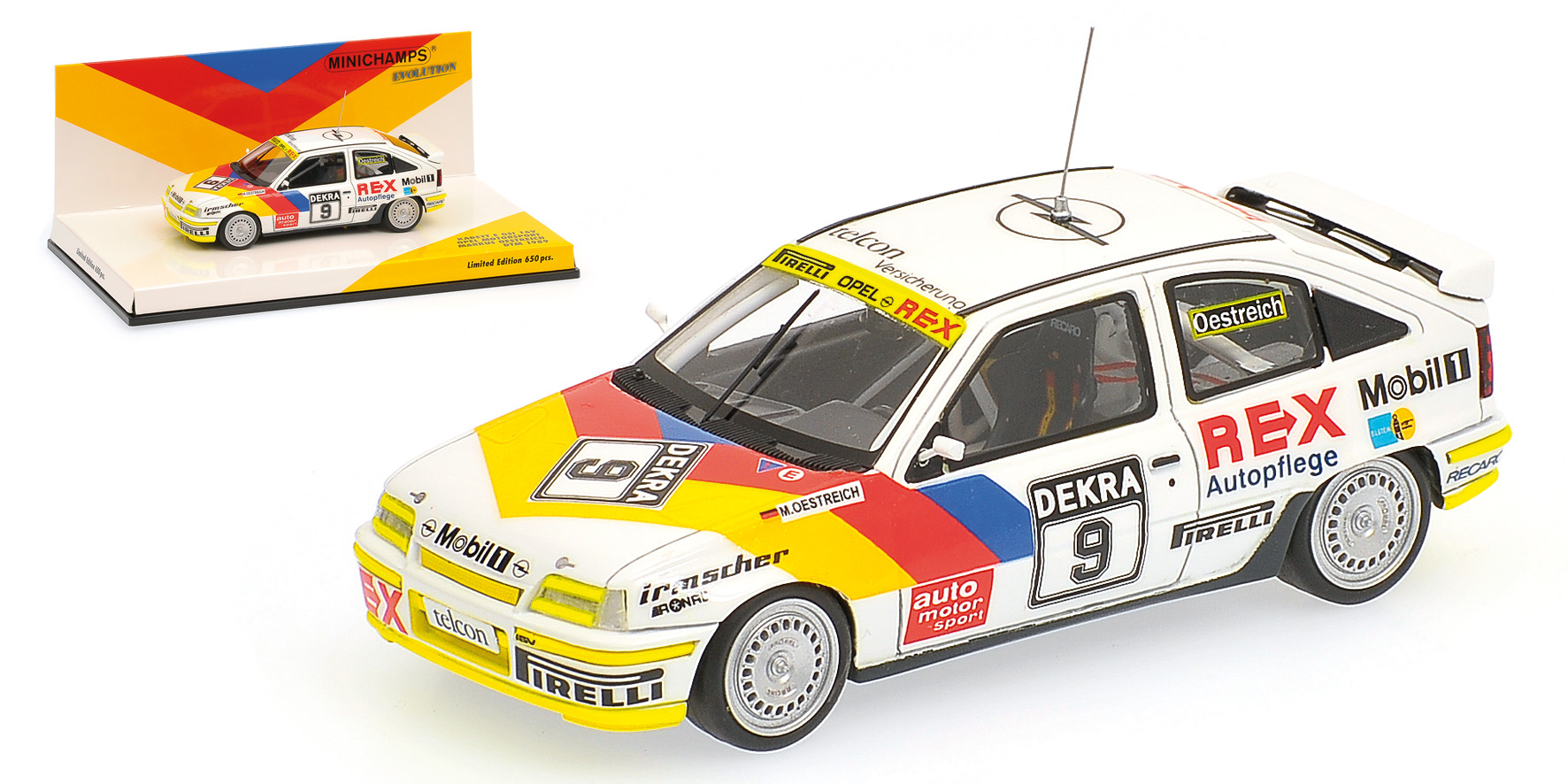 OPEL KADETT E GSI 16V - OPEL MOTORSPORT - MARKUS  OESTREICH - DTM 1989