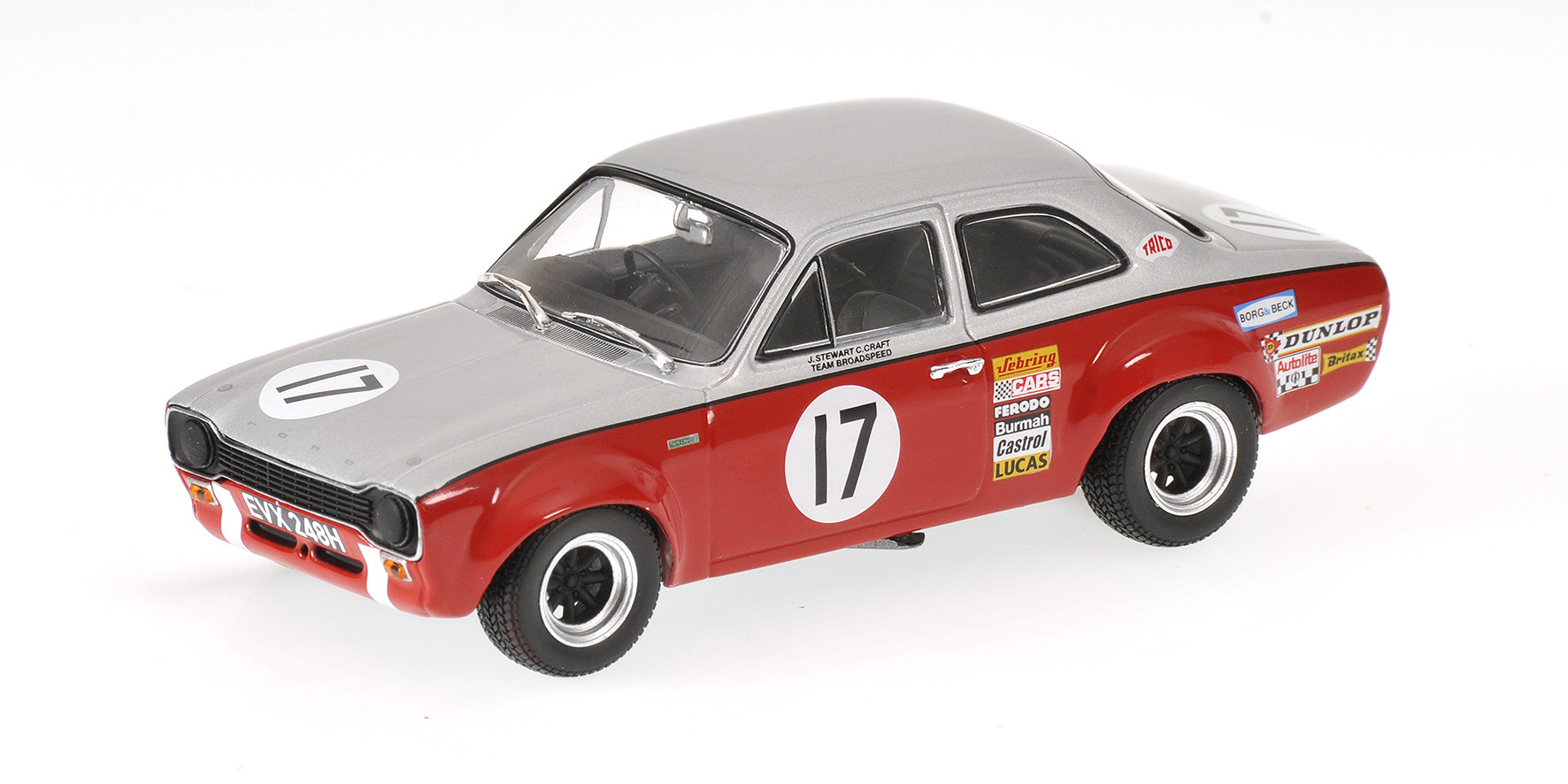 FORD ESCORT I TC - TEAM BROADSPEED - STEWART/CRAFT - RAC TT SILVERSTONE 1970