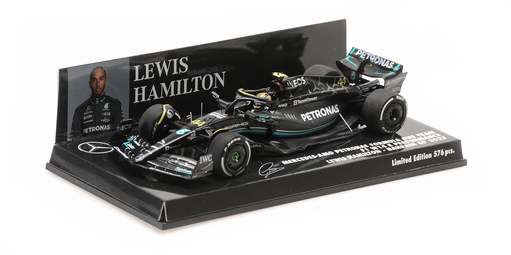 MERCEDES-AMG PETRONAS FORMULA ONE TEAM F1 W14 E PERFORMANCE - LEWIS HAMILTON - BAHRAIN GP 2023
