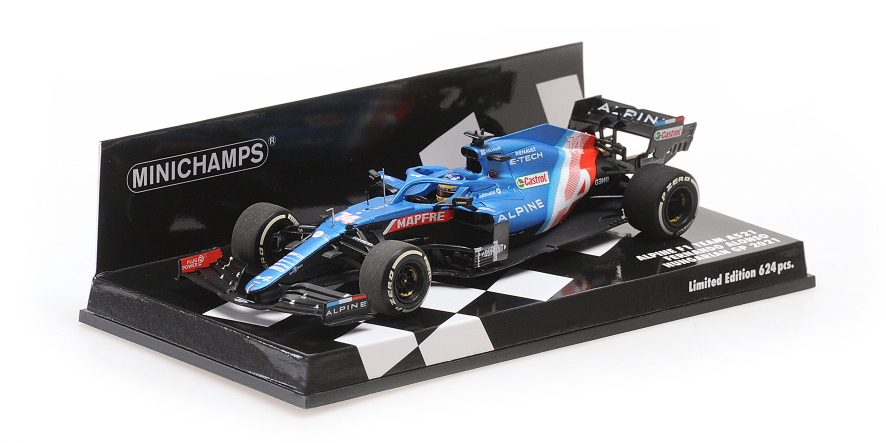 ALPINE F1 TEAM A521 - FERNANDO ALONSO - HUNGARIAN GP 2021