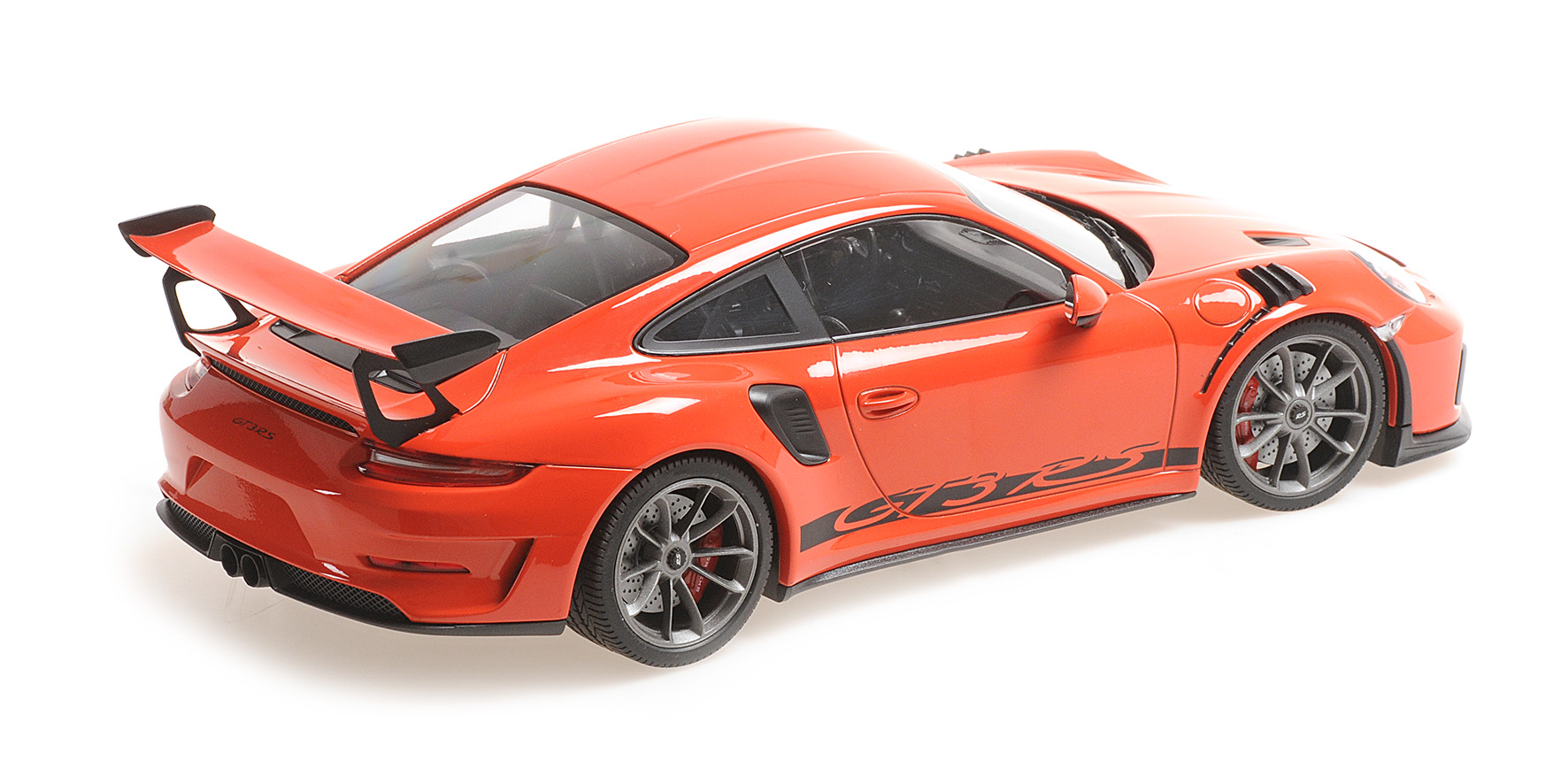 PORSCHE 911 GT3RS (991.2) - 2019 - LAVA ORANGE W/ PLATINUM WHEELS
