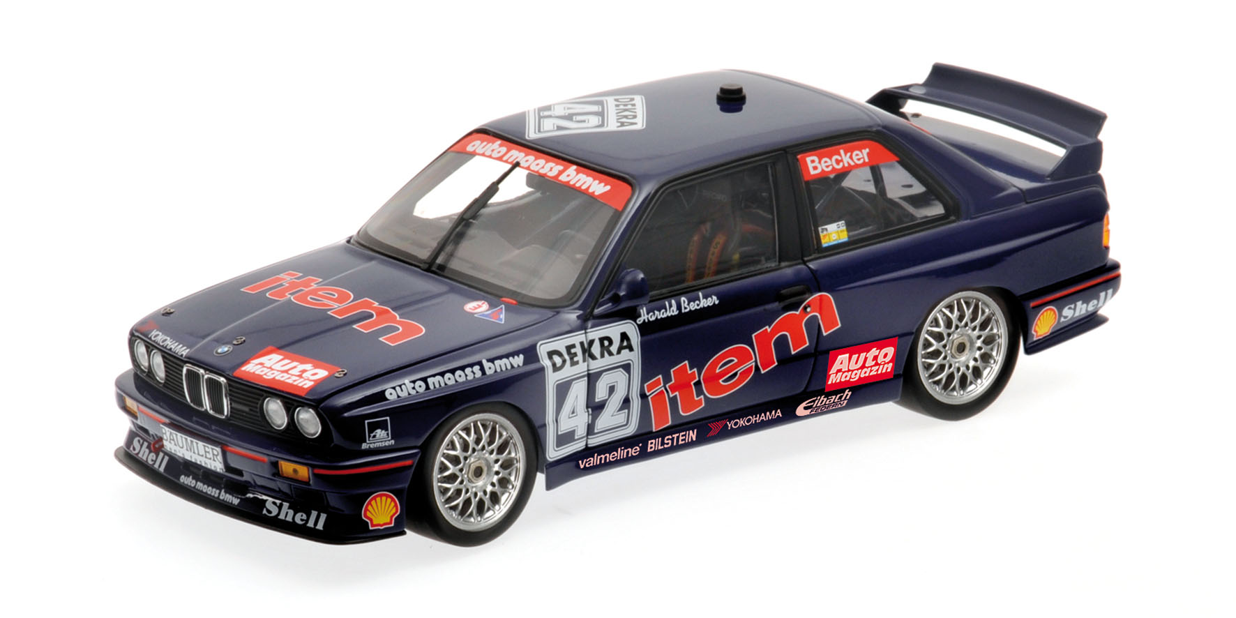 BMW M3 (E30) - AUTO MAASS BMW - HARALD BECKER - DTM 1992