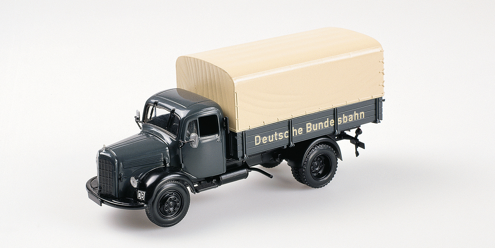 MERCEDES-BENZ L 3500 PRTISCHE TOP GREY - 'DEUTSCHE BUNDESBAHN'