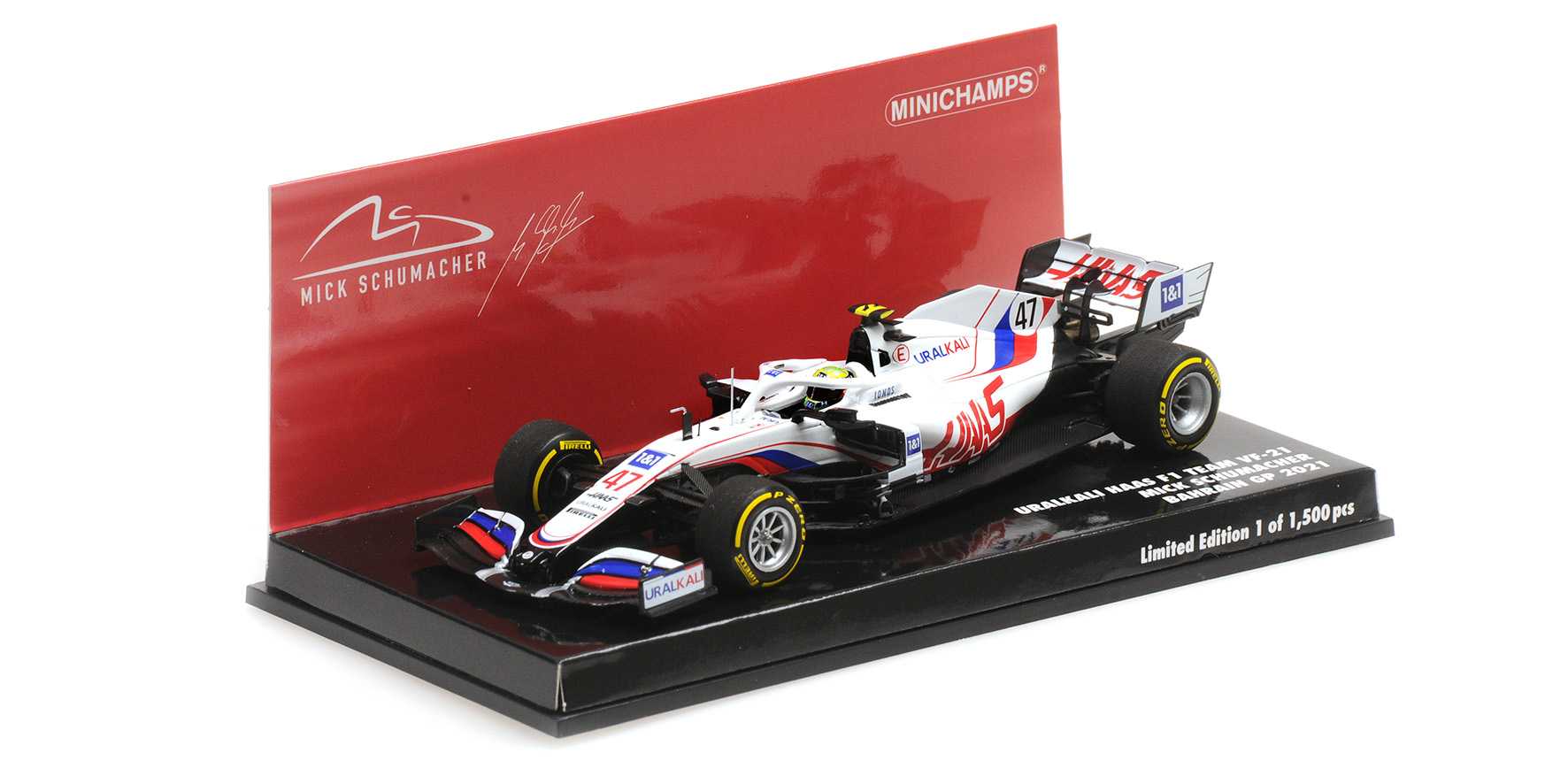 URALKALI HAAS F1 TEAM VF-21 - MICK SCHUMACHER - BAHRAIN GP 2021