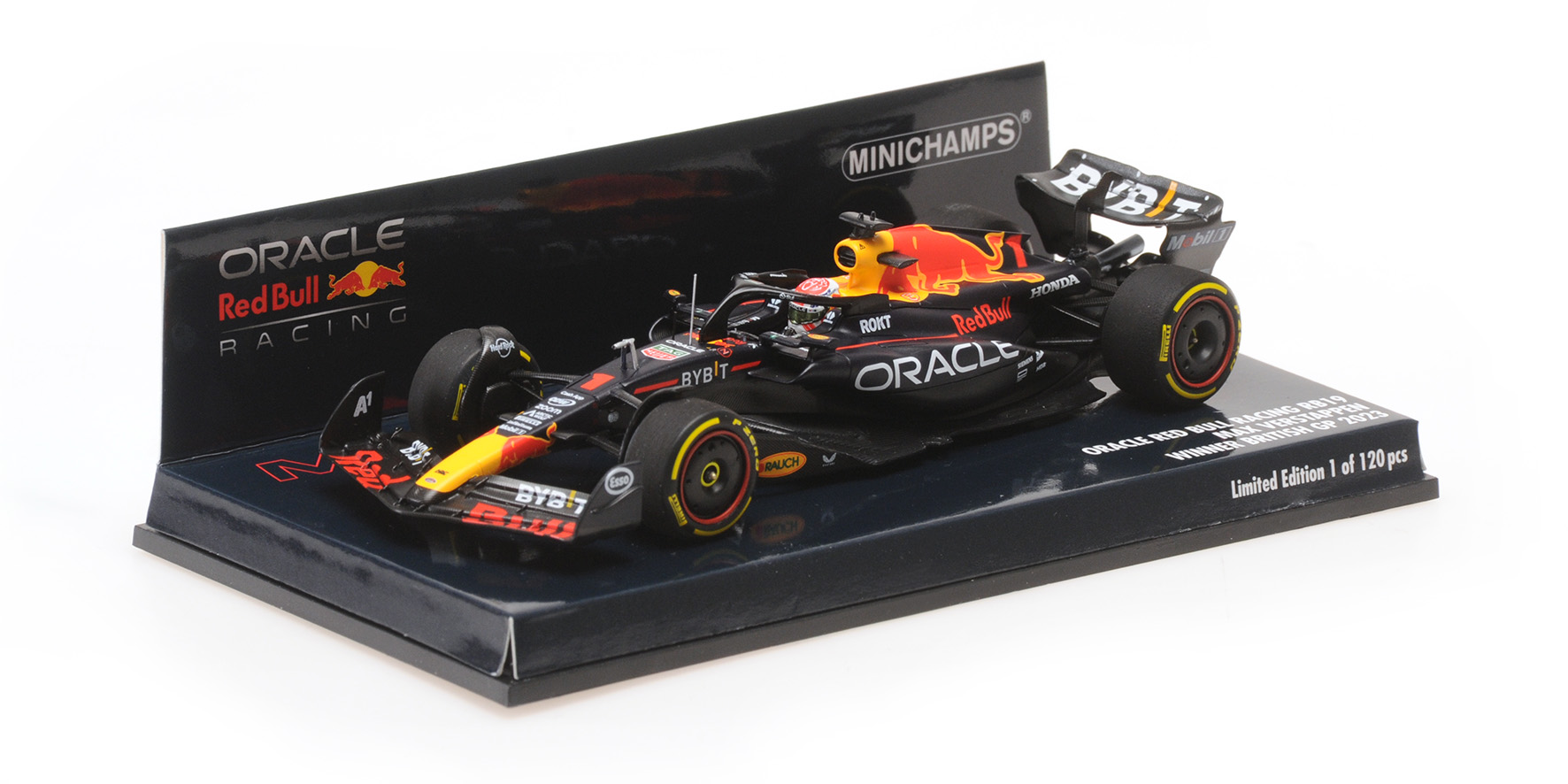 ORACLE RED BULL RACING RB19 - MAX VERSTAPPEN - WINNER BRITISH GP 2023