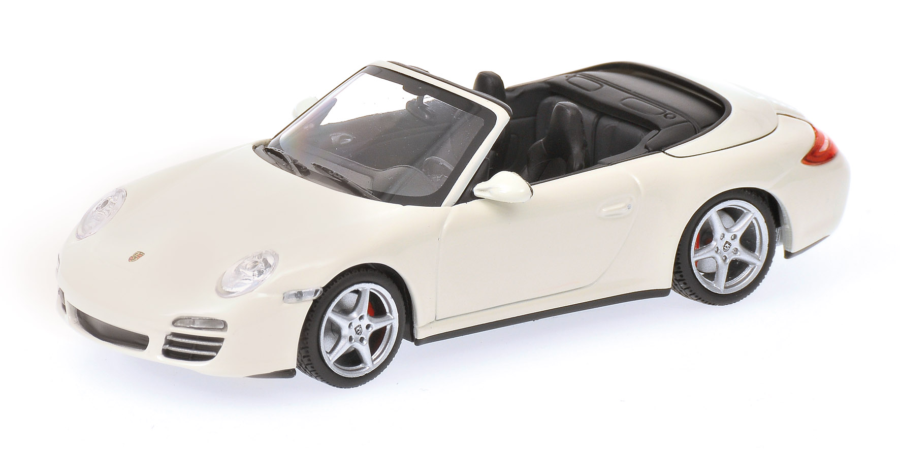 PORSCHE 911 CARRERA 4S CABRIOLET - 2008 - WHITE