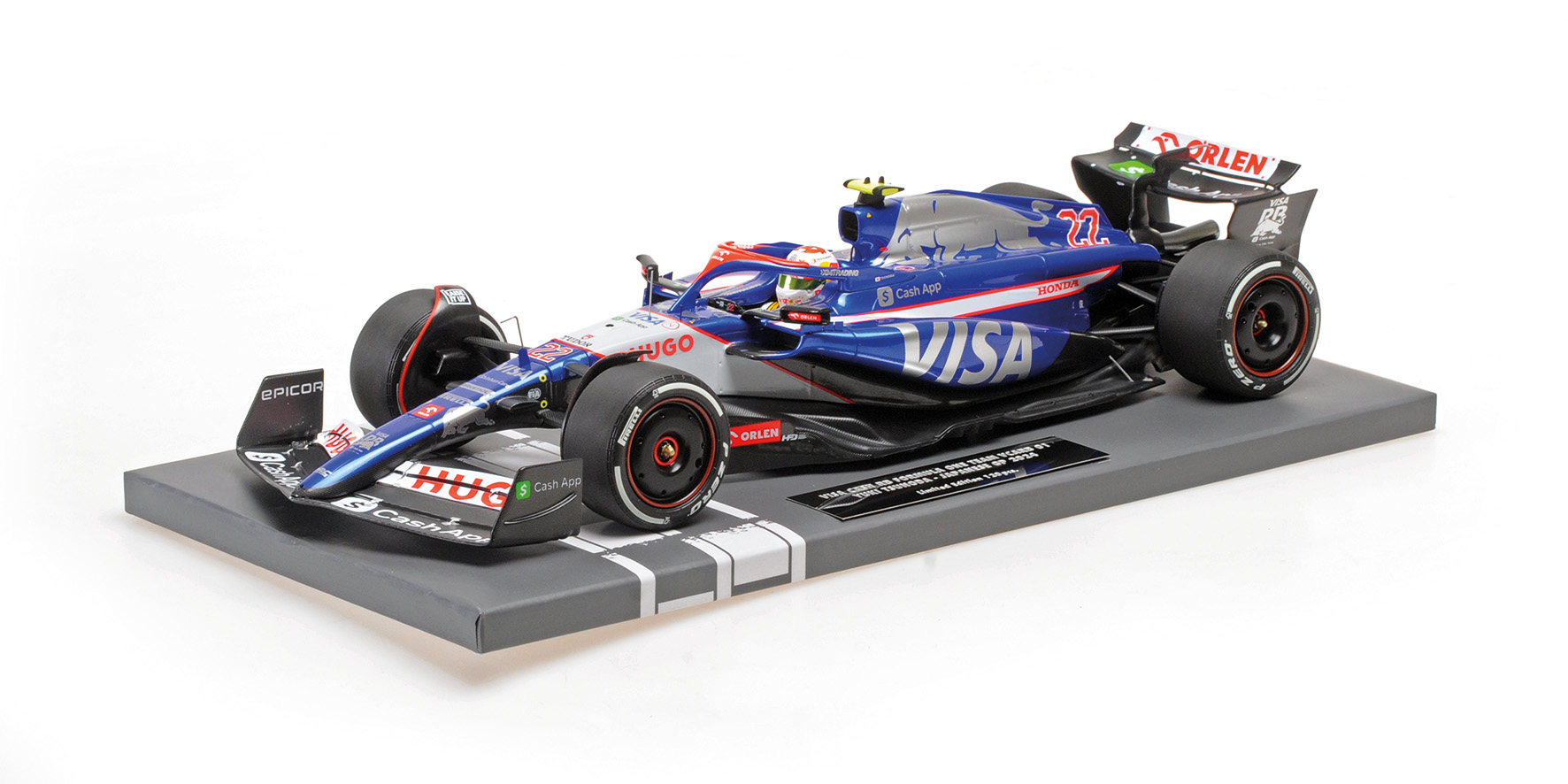 VISA CASH RB FORMULA ONE TEAM VCARB 01 - YUKI TSUNODA - JAPANESE GP 2024