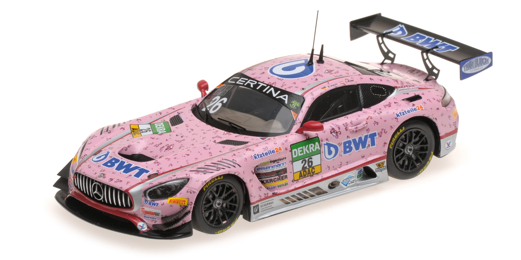 MERCEDES AMG GT3 - BWT MÜCKE MOTORSPORT - ASCH/AUER - ADAC GT MASTERS 2017