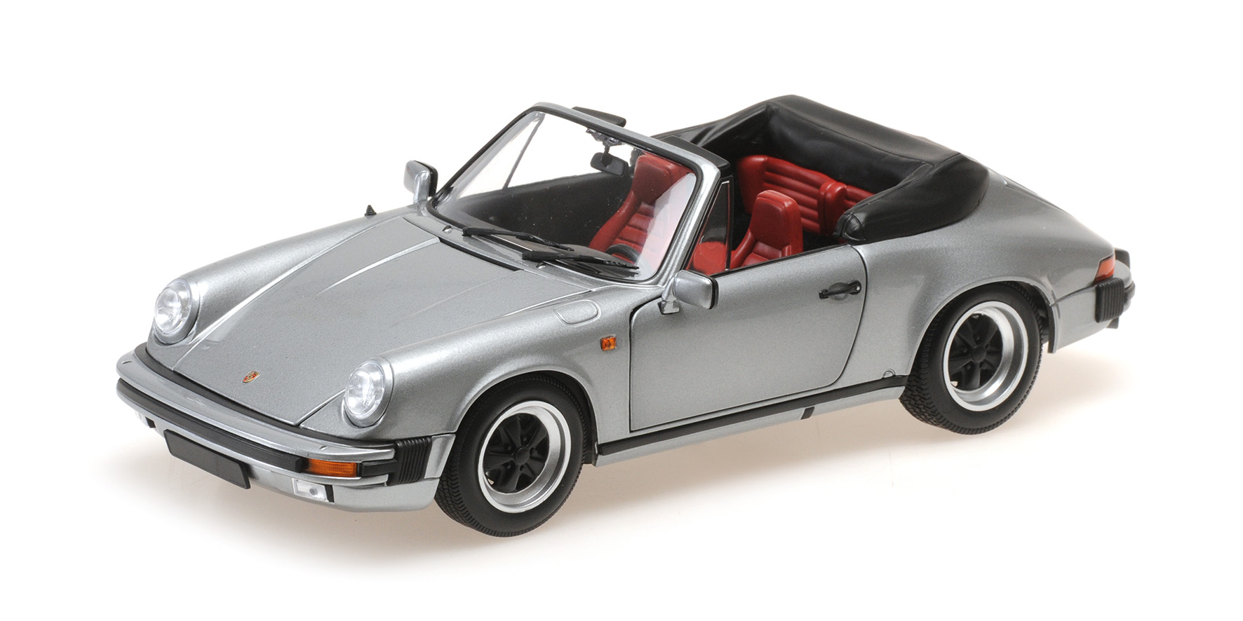 PORSCHE 911 CARRERA 3.2 CABRIOLET - 1983 - GREY METALLIC