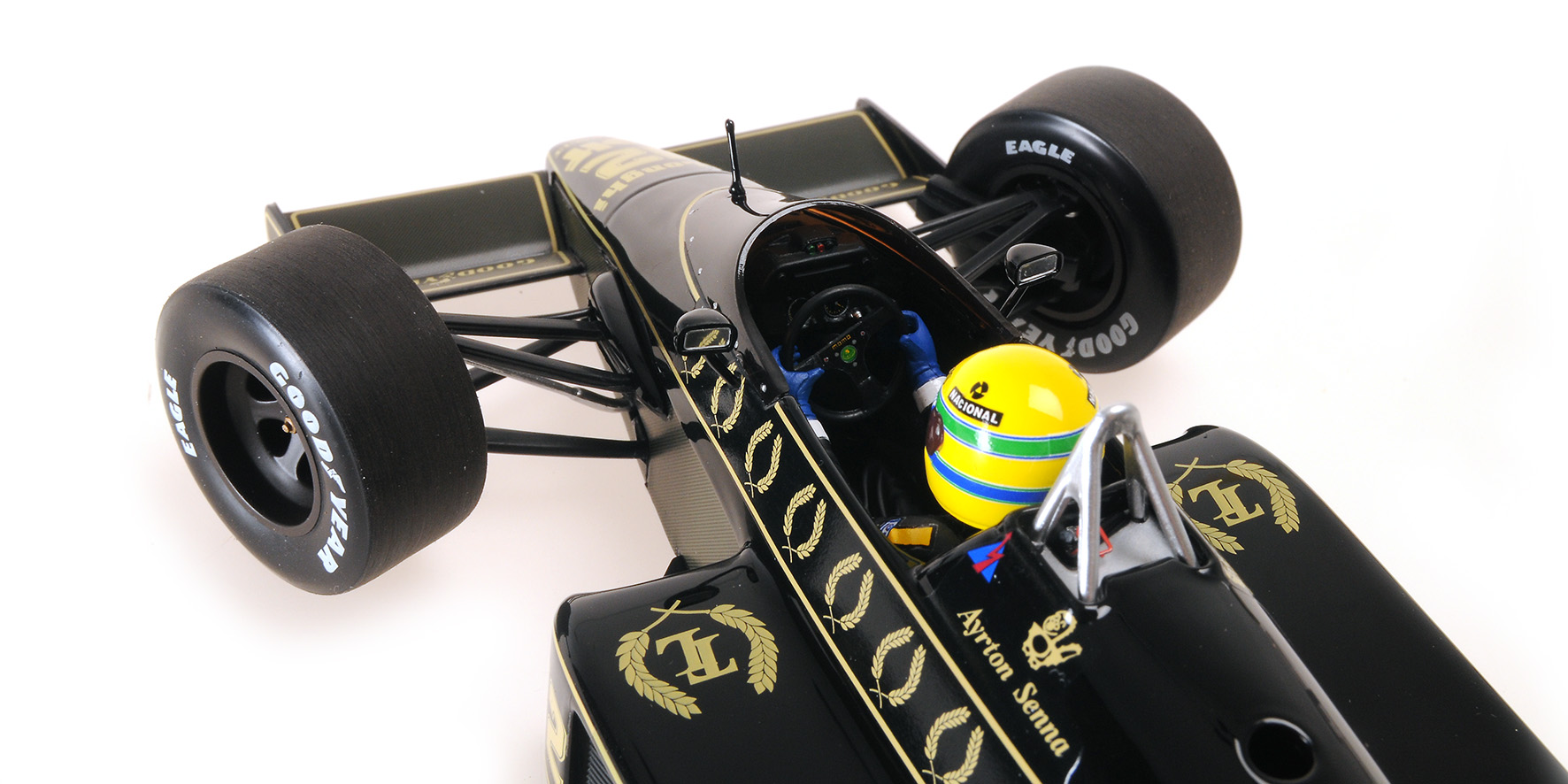 LOTUS RENAULT 98T - AYRTON SENNA - 1986 - DIRTY VERSION