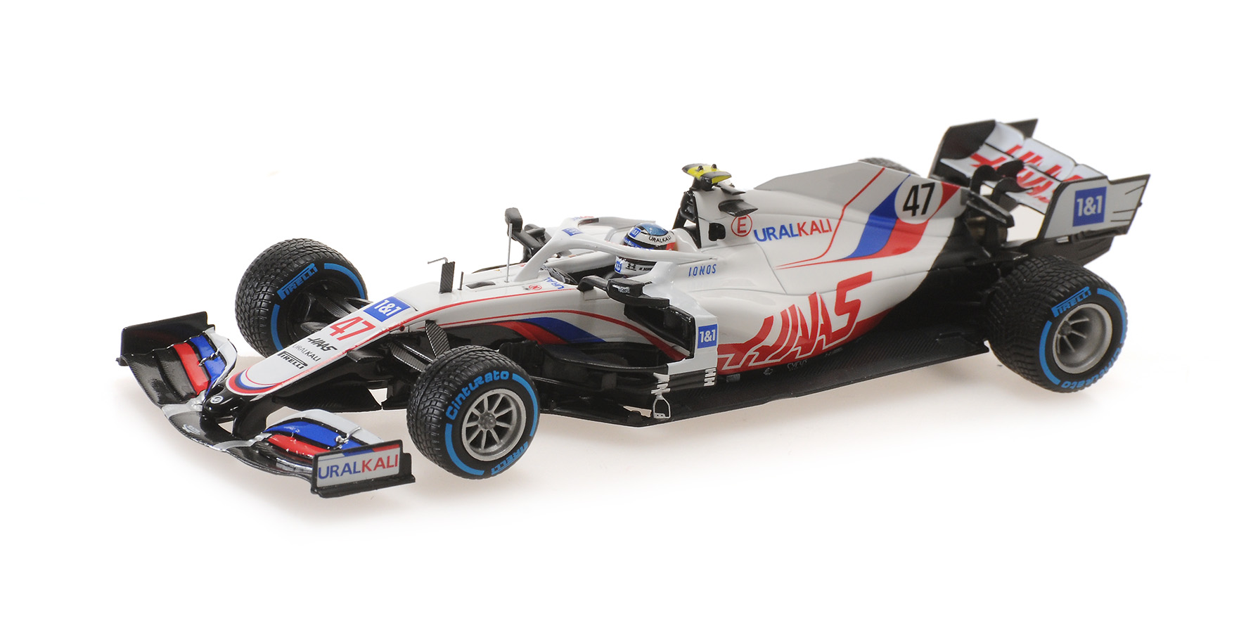 URALKALI HAAS F1 TEAM VF-21 - MICK SCHUMACHER - BELGIUM GP 2021