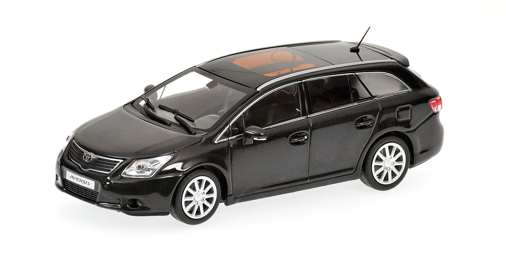 TOYOTA AVENSIS BREAK - 2009 - BLACK METALLIC