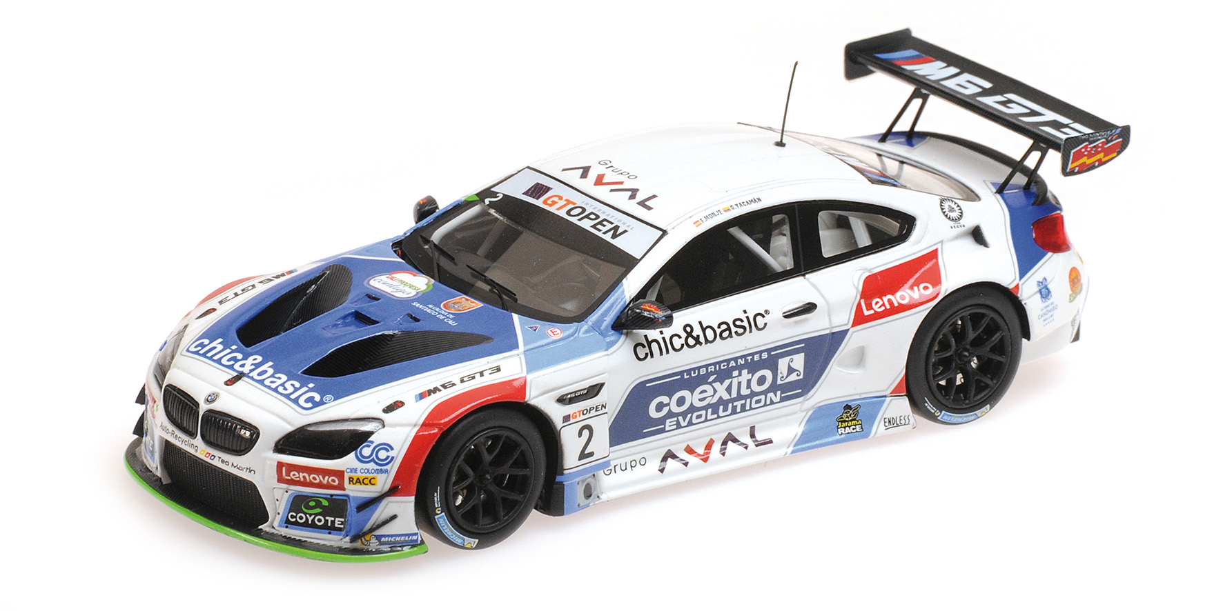 BMW M6 GT3 - TEAM TEO MARTIN MOTORSPORT - YACAMÁN/MONJE - INTERNATIONAL GT OPEN 2016