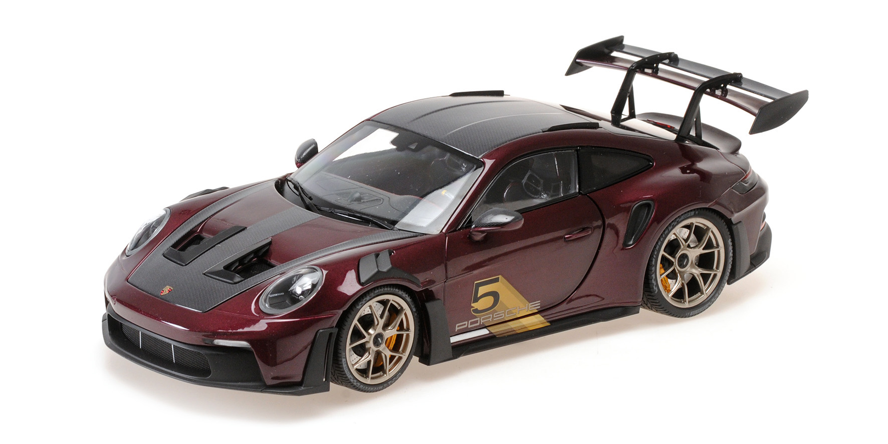 PORSCHE 911 (992) GT3RS - 2023 - PURPLE W GOLD WHEELS