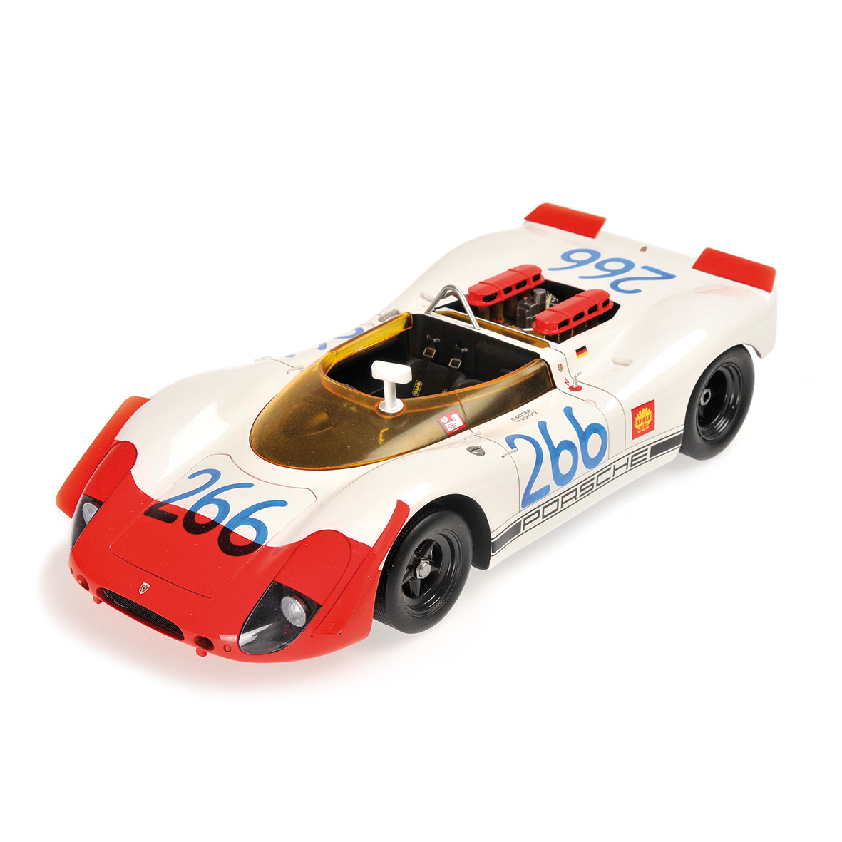PORSCHE 908/02 SPYDER - MITTER/SCHÜTZ - TARGA FLORIO 1969