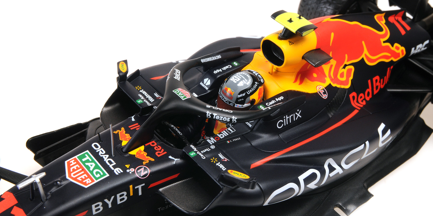 ORACLE RED BULL RACING RB18 - SERGIO PÉREZ - MONACO GP 2022 W/RAIN TYRES