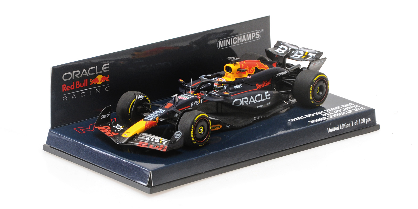 ORACLE RED BULL RACING RB20 - MAX VERSTAPPEN - WINNER SPANISH GP 2024