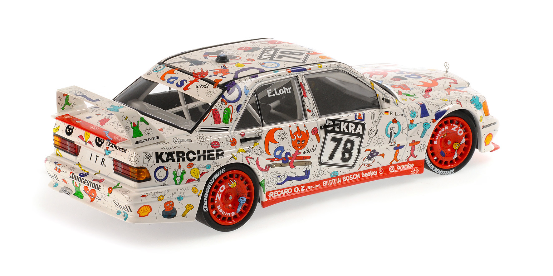 MERCEDES-BENZ 190E 2.5-16 EVO 2 - AMG 'ANDORA' - ELLEN LOHR - DTM 1991
